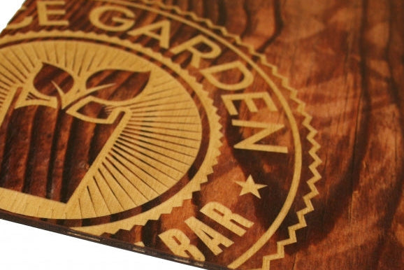 Presentadores de cuentas de madera