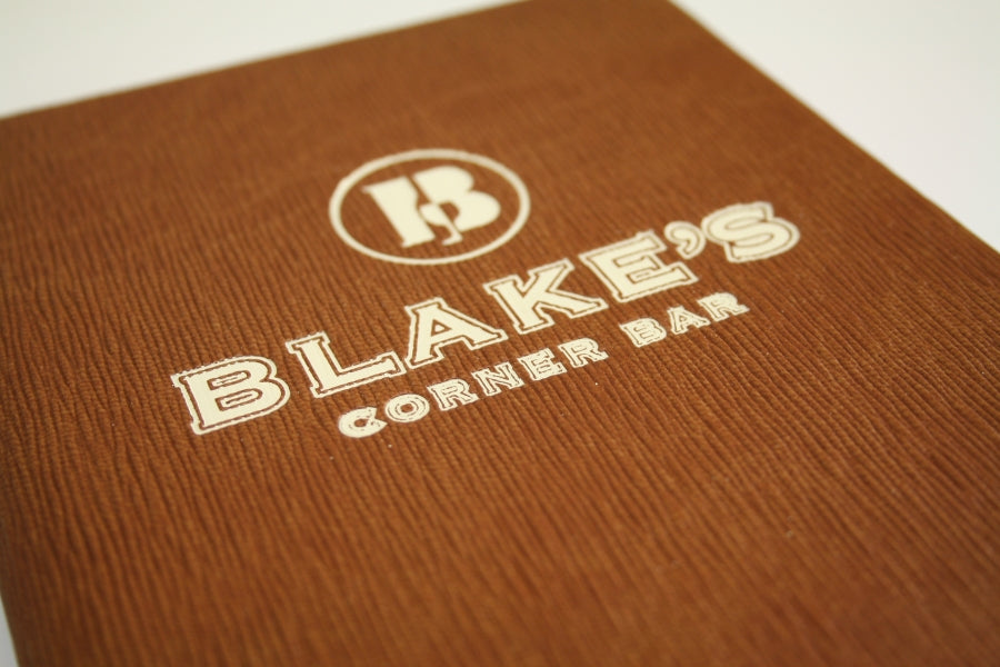 Portada de menú con textura París